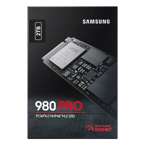 Samsung 980 PRO 2TB M.2 NVMe Gen4 SSD