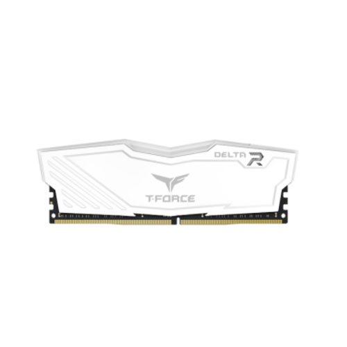TeamGroup T-Force Delta RGB 32GB (16GBx2) 3200MHz DDR4 RAM (White)