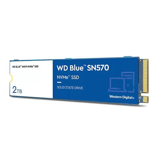 Western Digital Blue SN570 2TB M.2 NVMe SSD 718037883854