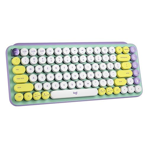 Logitech POP Keys Wireless Mechanical Keyboard (Mint)