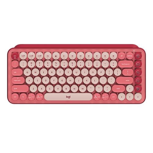 Logitech POP Keys Wireless Mechanical Keyboard (Rose)