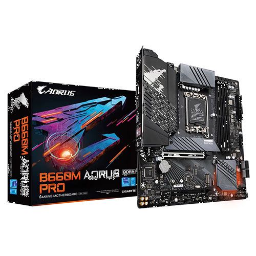 Gigabyte B660M Aorus Pro DDR5 Intel Motherboard