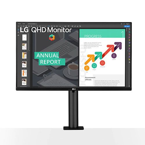 LG 27QN880 27 Inch 2K 144Hz IPS Panel 99%SRGB 5MS IPS Gaming Monitor