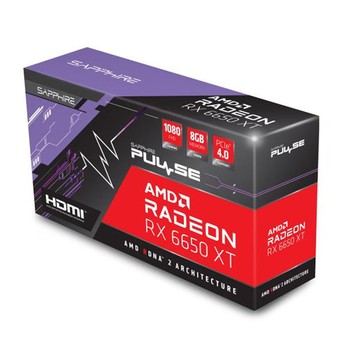 Sapphire Pulse AMD Radeon RX 6650 XT 8GB GDDR6 Graphics Card