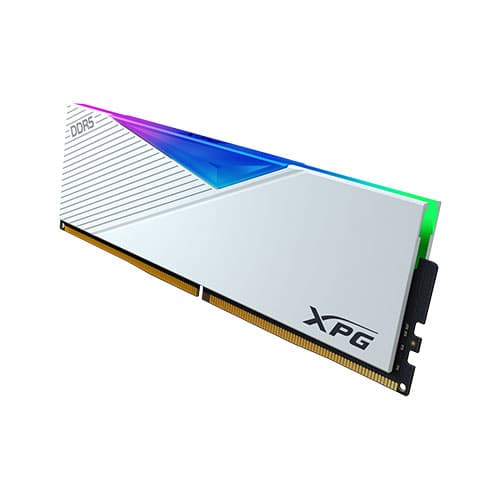 Adata XPG Lancer RGB 16GB (16GBx1) 5200MHz DDR5 RAM (White)