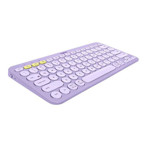 Logitech K380 Multi-Device Bluetooth Wireless Keyboard (Lavender)