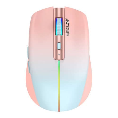 Ant Esports GM400W RGB Wireless Gaming Mouse ( Rose Frog )