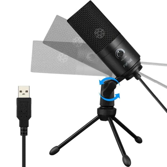 Fifine K669B USB Microphone Condenser– EliteHubs