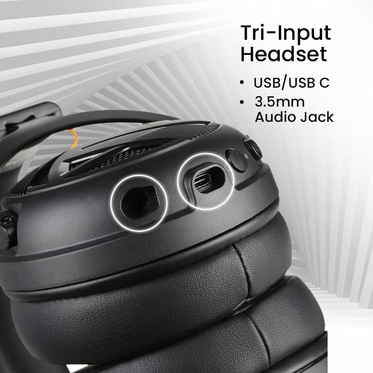 Usb audio outlet headset