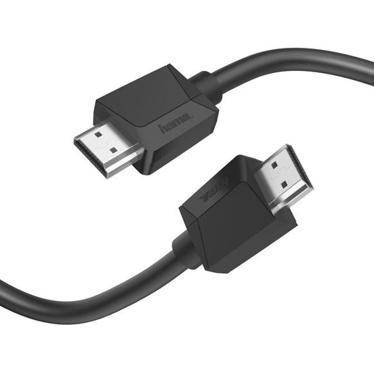 Hama High-Speed HDMI Cable 4K Plug HDMI Cable with Ethernet 1.5m Cable