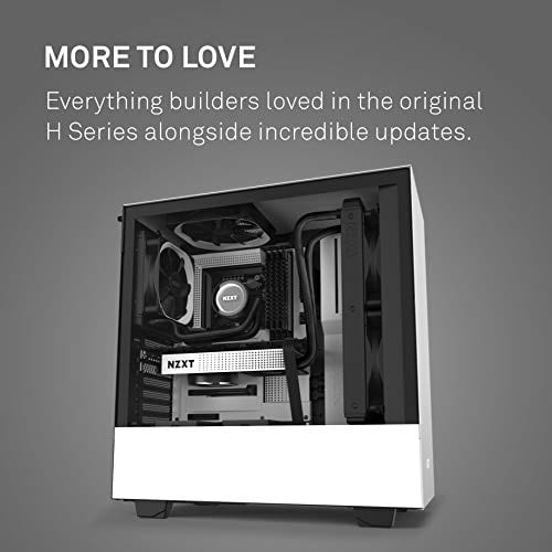 NZXT H510 (ATX) Mid Tower Cabinet With Tempered Glass Side Panel (Matte White)