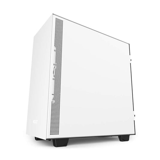 NZXT H510 Compact Mid Tower Cabinet with Tempered Glass (Black & White)