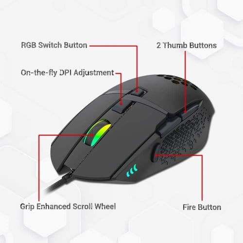 Claw Dawon Wired Gaming Mouse