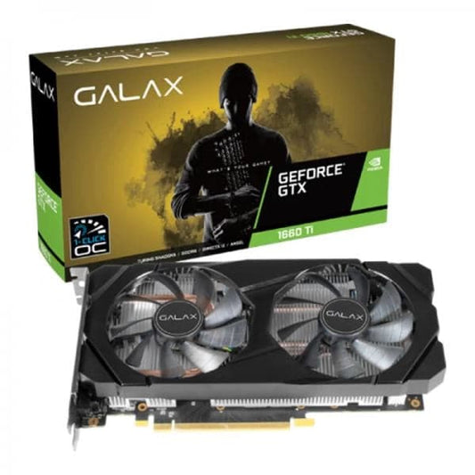 GALAX GeForce GTX 1660 Ti (1 Click OC) 6GB Graphics Card