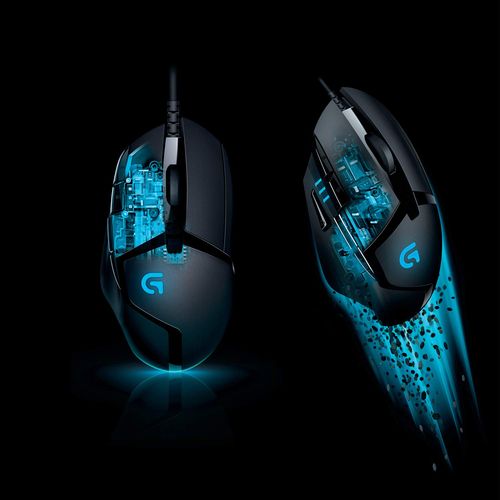 Logitech G402 Hyperion Fury Wired Gaming Mouse (Black)