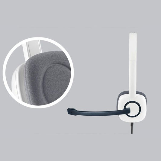 Logitech H150 Headphone (White)