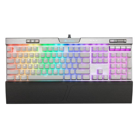Corsair K70 RGB MK.2 SE Full Size RGB Mechanical Gaming Keyboard (Cherry MX Speed) (White)