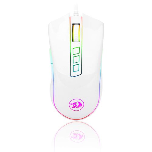 Redragon M711 Cobra Gaming Mouse (White)