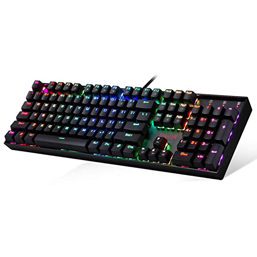 Redragon Vara K551 RGB Wired Mechanical Gaming Keyboard (Blue Switches)