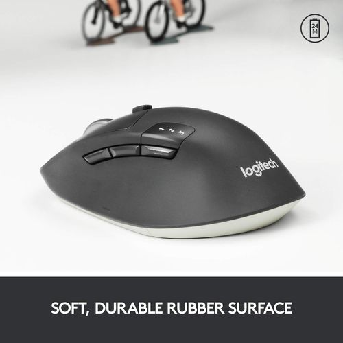 Logitech M720 Triathlon Wireless Gaming Mouse (Black)