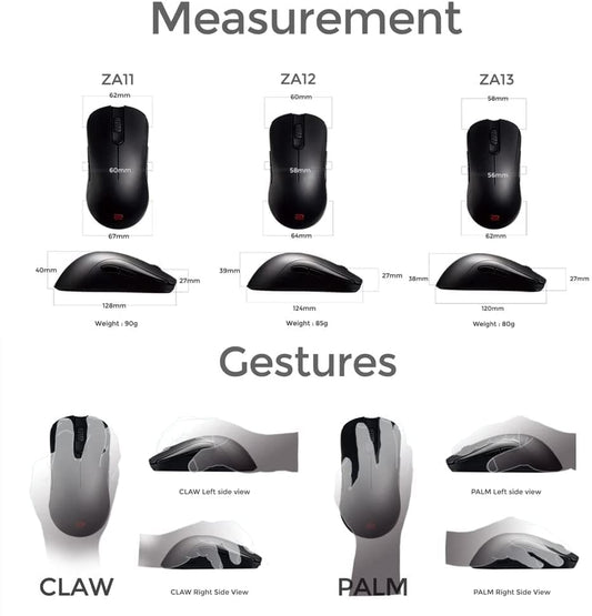 Benq Zowie ZA12 Competitive Gaming Mouse