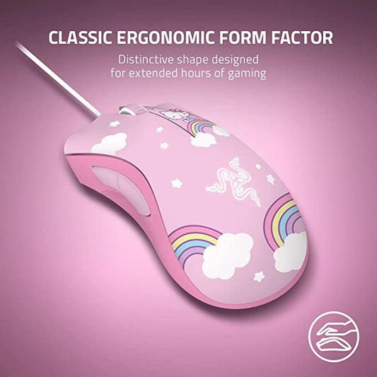 Razer DeathAdder Essential Mouse + Goliathus Medium Mousepad Bundle (Hello Kitty and Friends Edition)
