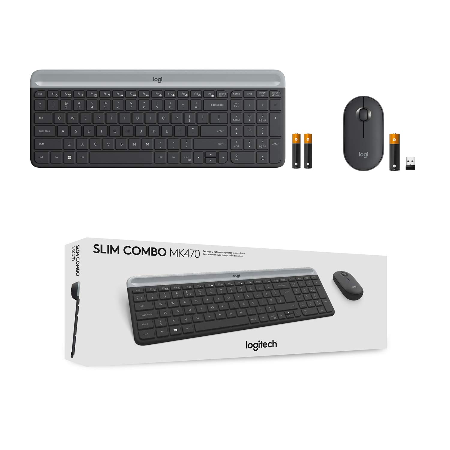 Combo teclado mouse online logitech