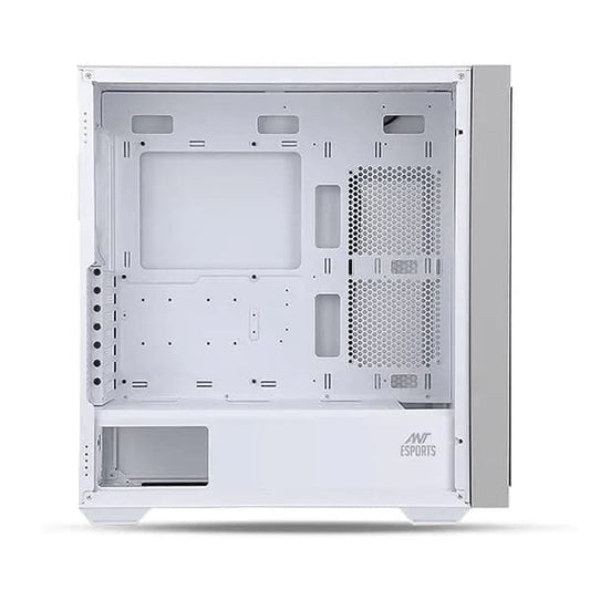 ANT ESPORTS 690 Air ARGB ATX Mid Tower Cabinet (White)