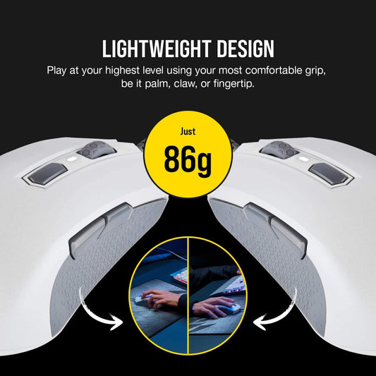 Corsair M55 RGB Pro Gaming Mouse (White)