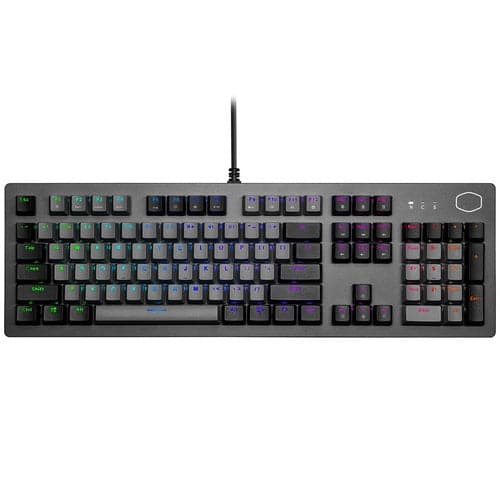 Cooler Master CK352 Red Switch Full Size Wired RGB Mechanical Keyboard (Black)