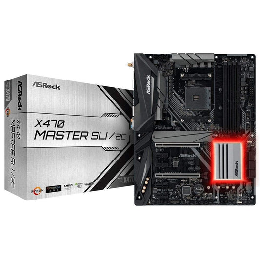 ASRock X470 Master Sli/Ac Motherboard