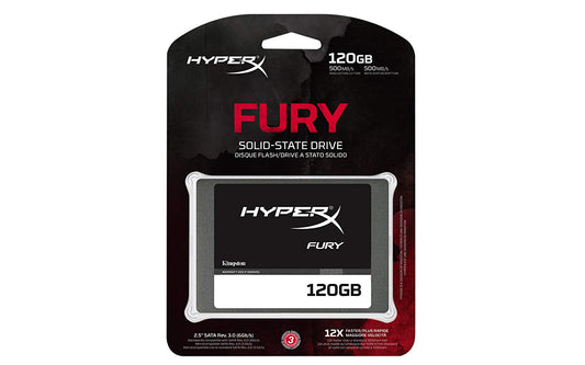 HyperX Fury 120GB SATA 2.5 Inch SSD