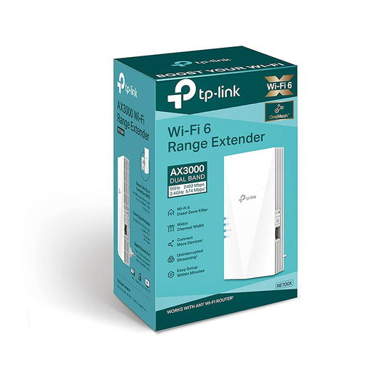 TPLink RE700X AX3000 Mesh WiFi 6 Extender