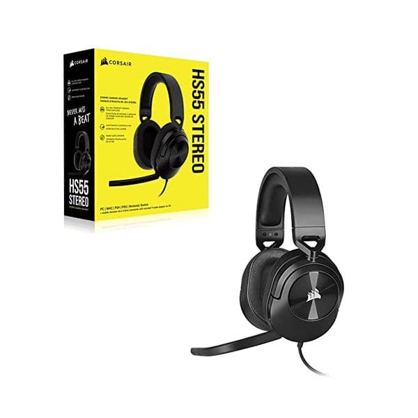 Buy Corsair HS55 Stereo Headset With Mic (Carbon)