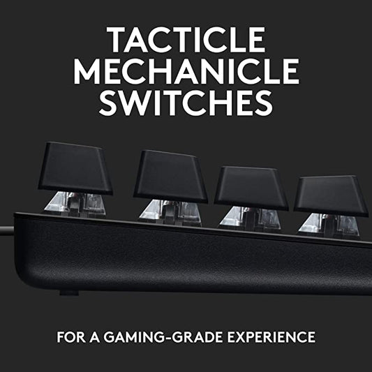 Logitech G413 TKL SE Tactile Mechanical Switches Mechanical Gaming Keyboard (Black)
