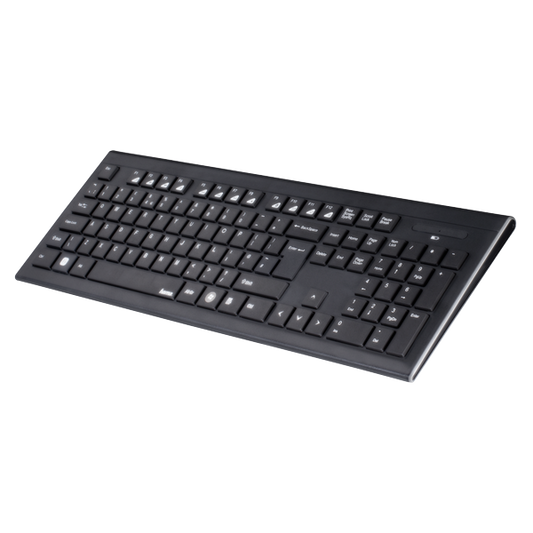 HAMA 182664 Cortion Full Size Membrane Wireless Gaming Keyboard ( Black )