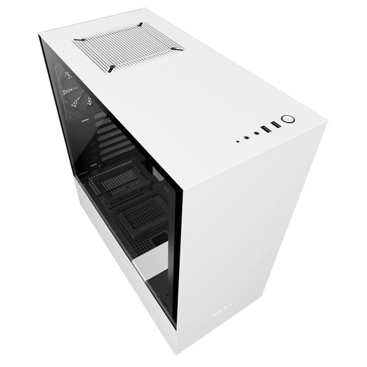 NZXT H500 (ATX) Mid Tower Cabinet (White-Black)