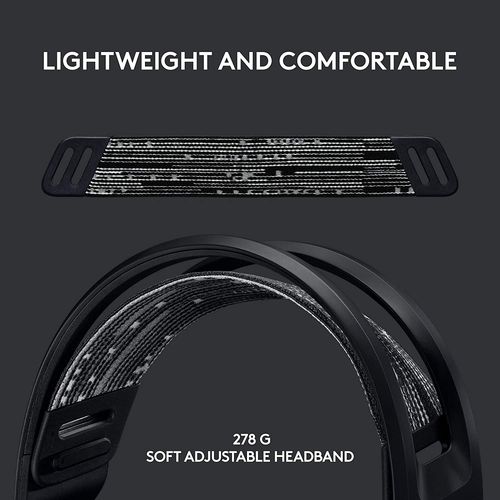 Logitech G733 Lightspeed RGB Wireless Gaming Headset (Black)