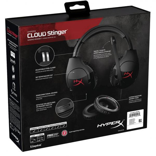 Buy Hyperx Cloud Stinger ( Black ) | Gaming Headphones | EliteHubs