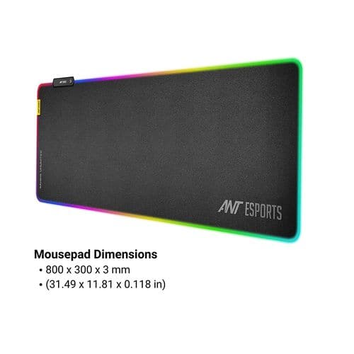 Ant Esports MP400 RGB Gaming MousePad (XL)