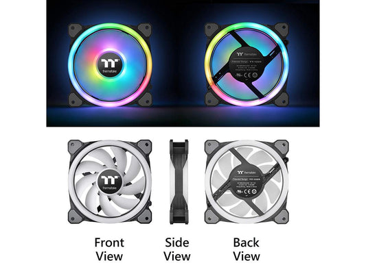 Thermaltake Riing Trio 12 RGB Radiator Fan TT Premium Edition (3-Fan Pack)