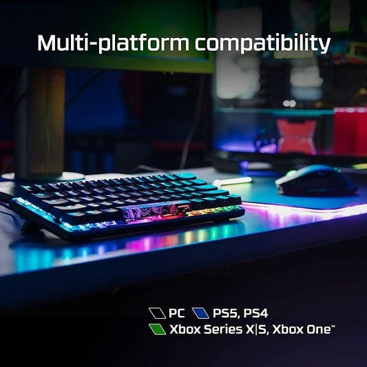 HyperX Alloy Origins 60% RGB Mechanical Gaming Keyboard (Aqua Tactile Switch)