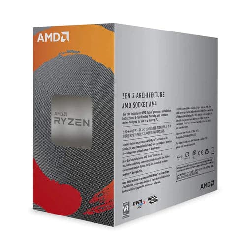 AMD Ryzen 5 5600 with Wraith Stealth Fan - (Socket AM4/6 Cores -12