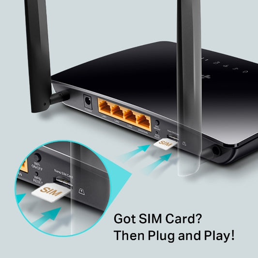 TPLink Archer MR400 AC1200 Wireless Dual Band 4G LTE Router