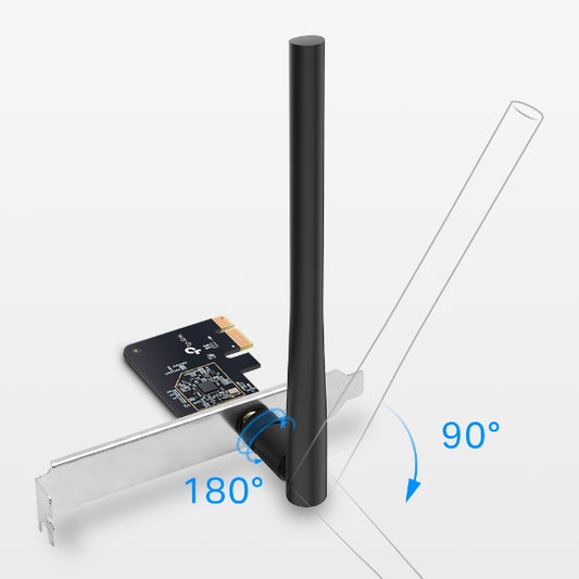 TPLink Archer T2E AC600 Wireless Dual Band PCI Express Adapter