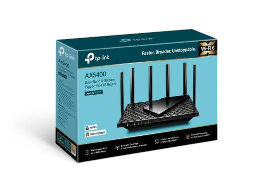 TPLink Archer AX73 AX5400 Dual-Band Gigabit Wi-Fi 6 Router