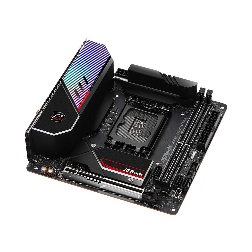 Mini Itx Motherboard Z490 Phantom Gaming Z490 Itx Motherboard With