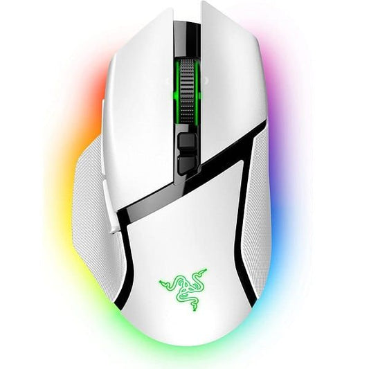  Razer Orochi V2 Mobile Wireless Gaming Mouse: Ultra Lightweight  - 2 Wireless Modes - Up to 950hrs Battery Life - Mechanical Mouse Switches  - 5G Advanced 18K DPI Optical Sensor - White : Video Games