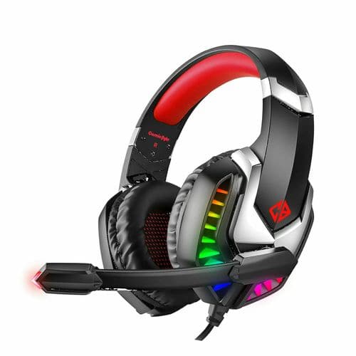 Cosmic Byte G2050 RGB Gaming Headset (Red)