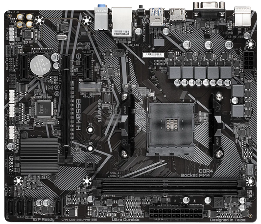 Gigabyte B550M H Motherboard